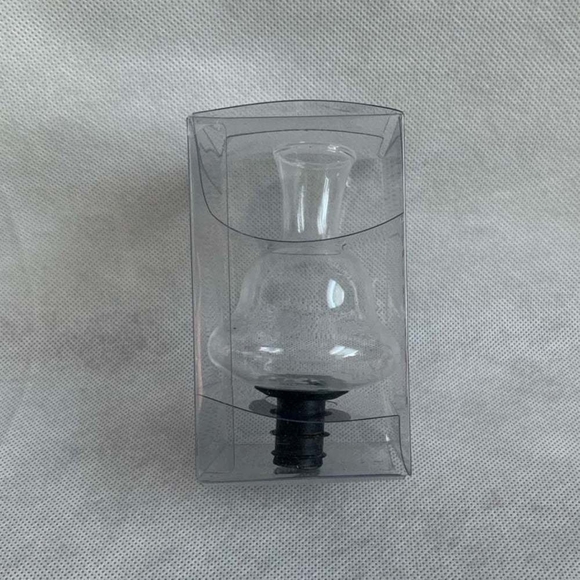 NIB Wine Aerator Bordeaux Glass Wine Bottle Cork Wine Pourer Bottle Top - Picture 4 of 7